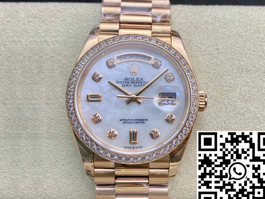 Dial Date 128238 V2 Mother-Of-Pearl EW Factory Day Rolex 0118